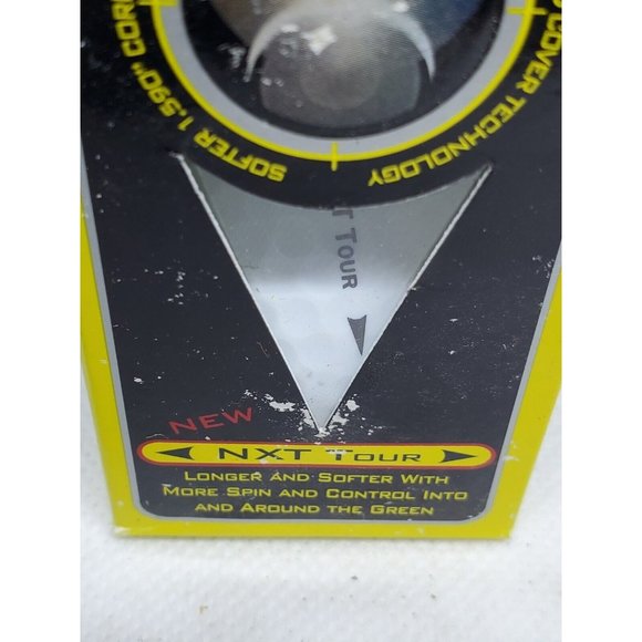 Score Big: Titleist NXT Tour Golf Balls 3-Pack for Ultimate Swing Success! - Picture 7 of 8